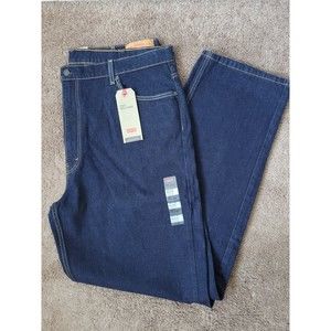 LEVI'S 550 Relaxed B&T Big & Tall Men's Dark Wash Denim Jeans Size 44x36 *NWT*